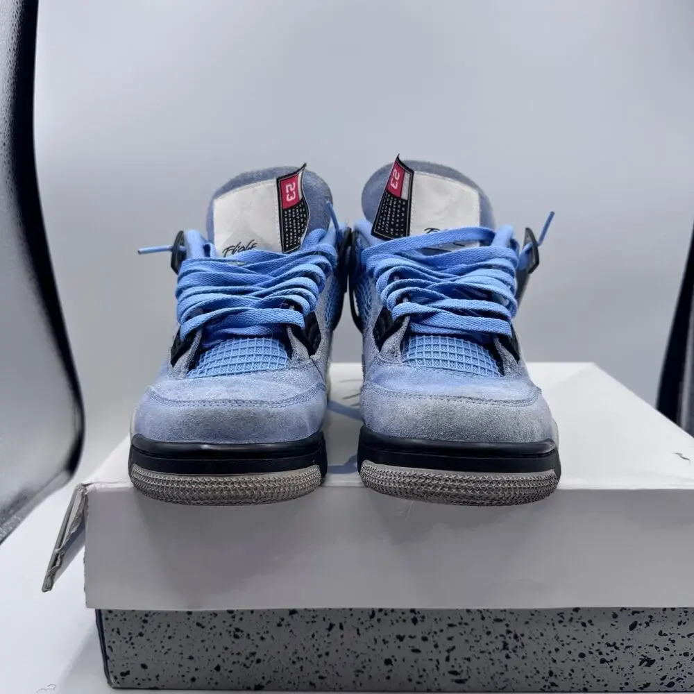 Jordan 4 Retro Mid University Blue OG Box Size 9 Men CT8527-400